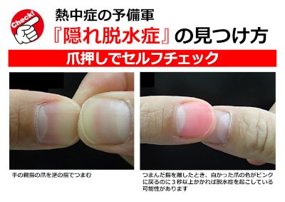 隠れ脱水症の見つけ方