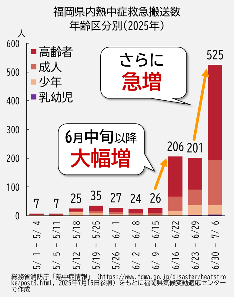 消防庁熱中症情報サイトの紹介